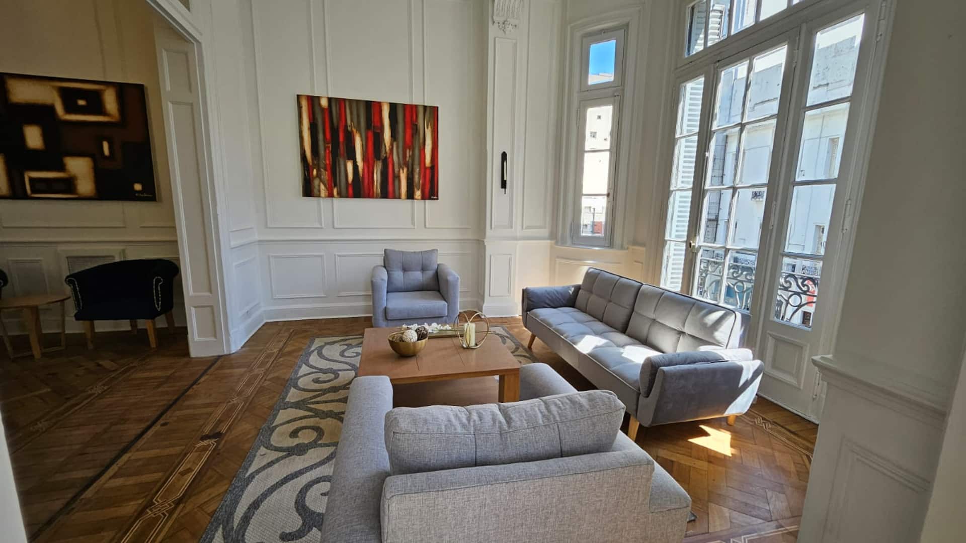 Apartamento de 4 dormitórios em Balvanera, Av. Callao