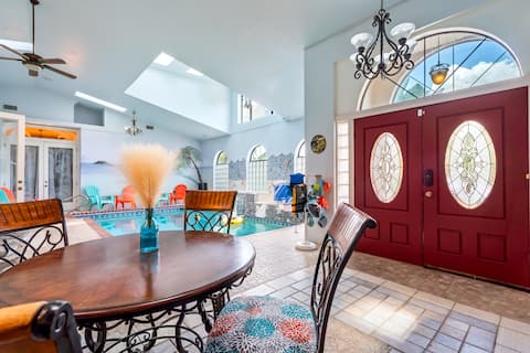 Indoor Pool + 4 Game Areas
