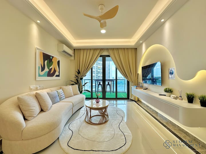 R&f Seine Region•luxurious 3br/8pax/7min Walk Ciq - ジョホールバル