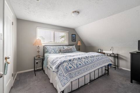 Chic Bedrooms in Stylish, Classic Home