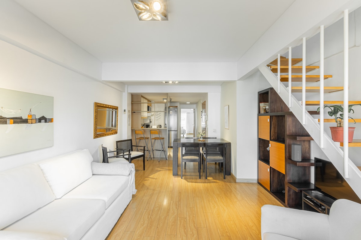 Duplex de 1 dormitorio con terraza en Colegiales