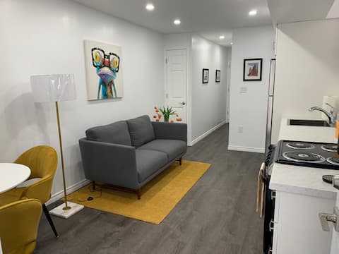 Popular Airbnb listing: Bright & cozy suite in Parkdale in Parkdale—High Park