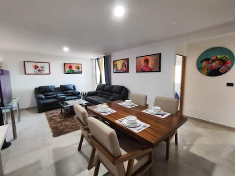 Comfortable apartment in private