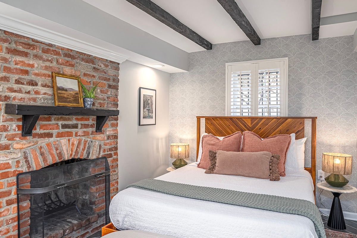 So many historical details for you to enjoy the history of the home while also the modern luxuries of comfort!