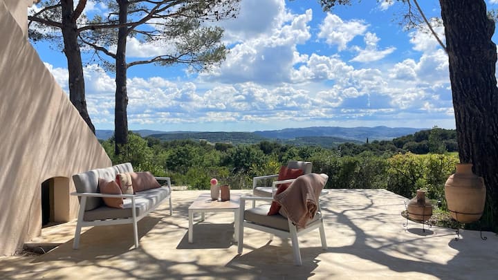 La Canopée, Bastide Sur Les Hauteurs De Lourmarin - Lourmarin