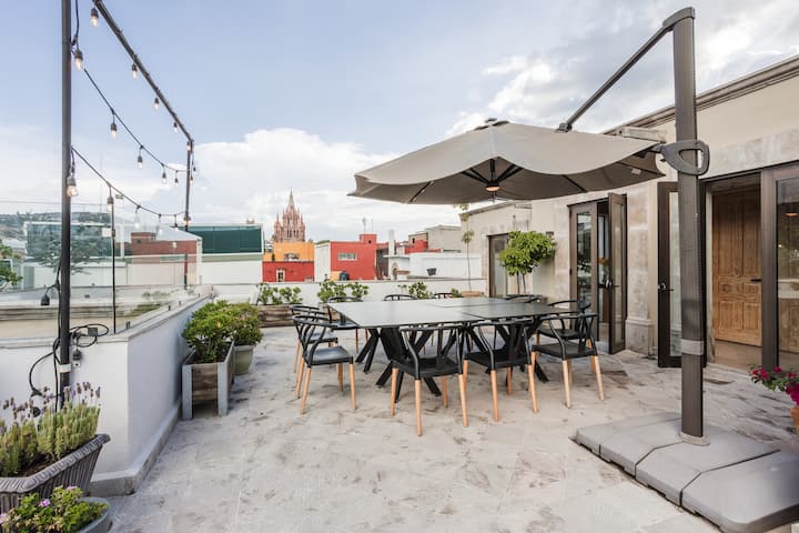 2br Penthouse W/ Private Rooftop - San Miguel de Allende