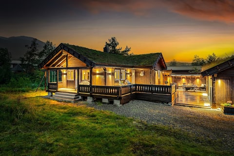 Lovely family cabin, Kvamskogen