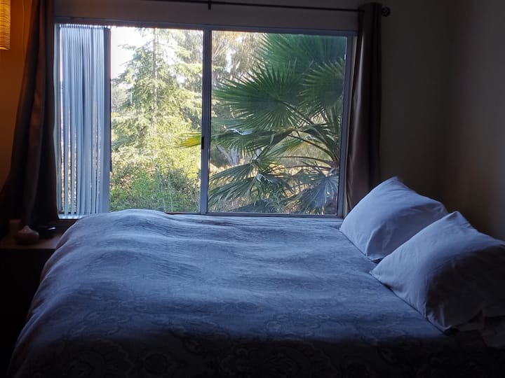 Warm & inviting room with a view