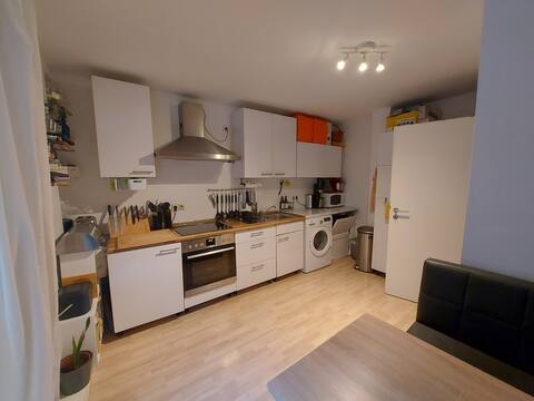 Top Airbnb: Nice, quiet 2-room terrace apartment in Am Riesenfeld