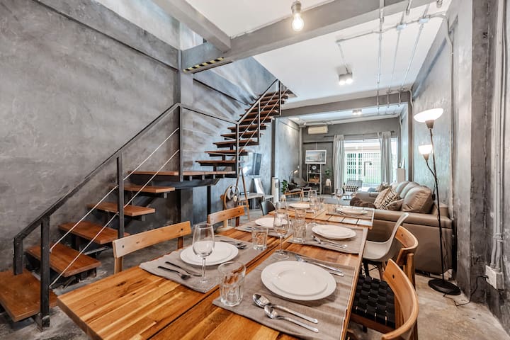 MIQ Siam_4BRhouse,Center of Siam,250m to BTS/Loft