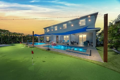 Orbit Oasis 10/8 En suites Pool/Spa Beach Access