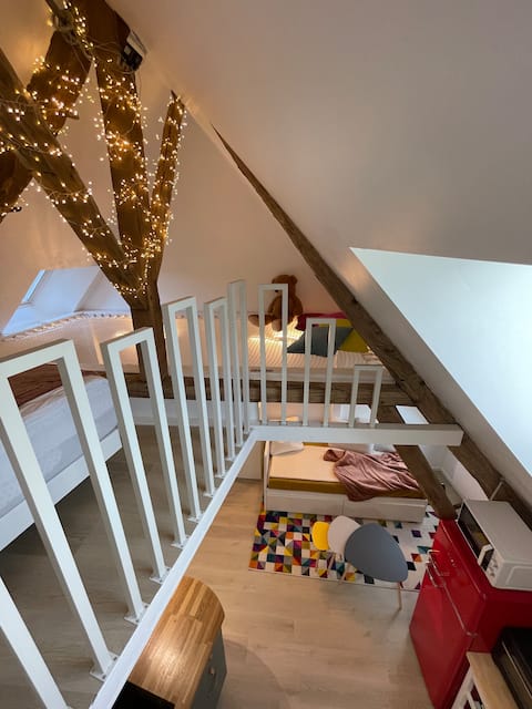 Le Loft, unusual in Morvan