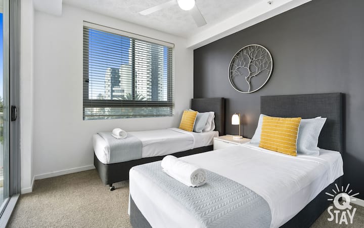 卧室3 - 2张单人床或1张加大双人床 