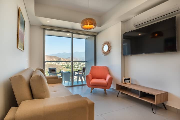 Exclusive Zone Rodadero Beach - 2br Paradise Suite - Santa Marta