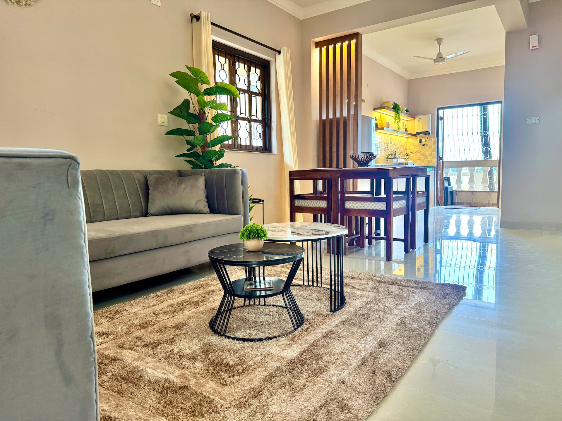 Panaroma by Akaya Collective | 3BHK 4 min to Beach