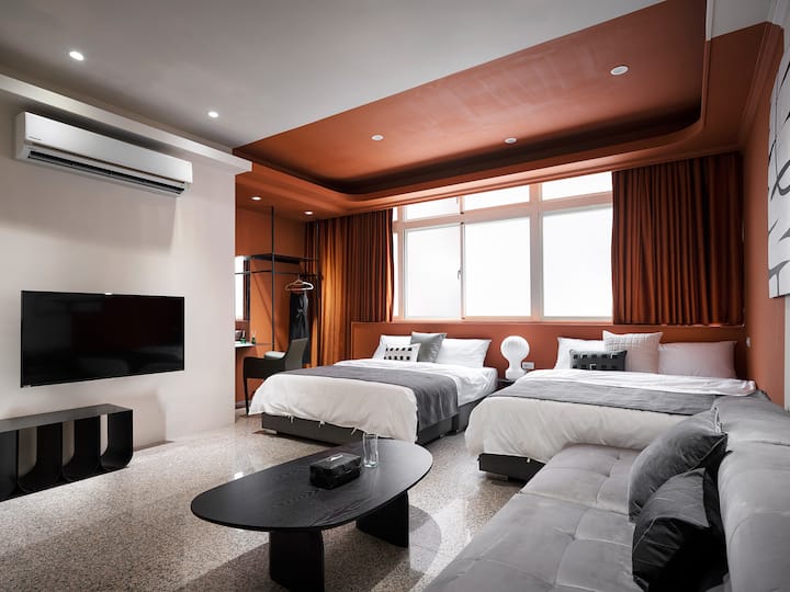 Cozycozy2+3/寧夏夜市/台北車站/台北地下街/西門町/4大床2衛浴/8人/2+3f/ - Taipei