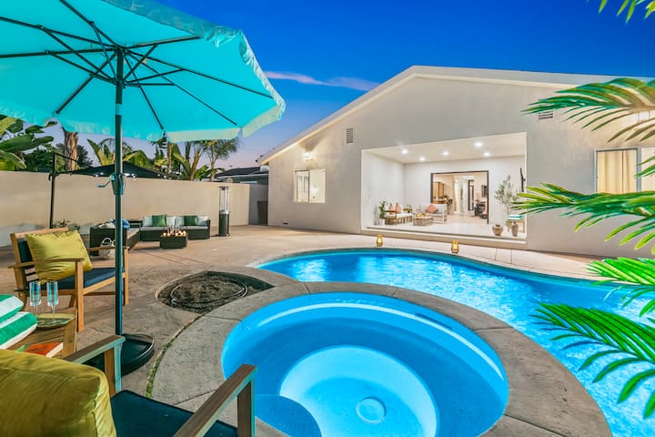 182 - Modern Oasis | Pool, Spa & 7 Beds - Los Angeles