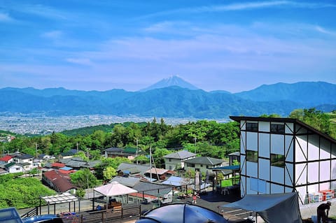 Enjoy a luxurious time with a view of Mt. Fuji and the night view -Twilight-