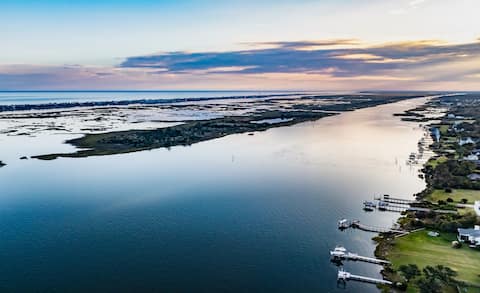 Salty Harbor by the Sea