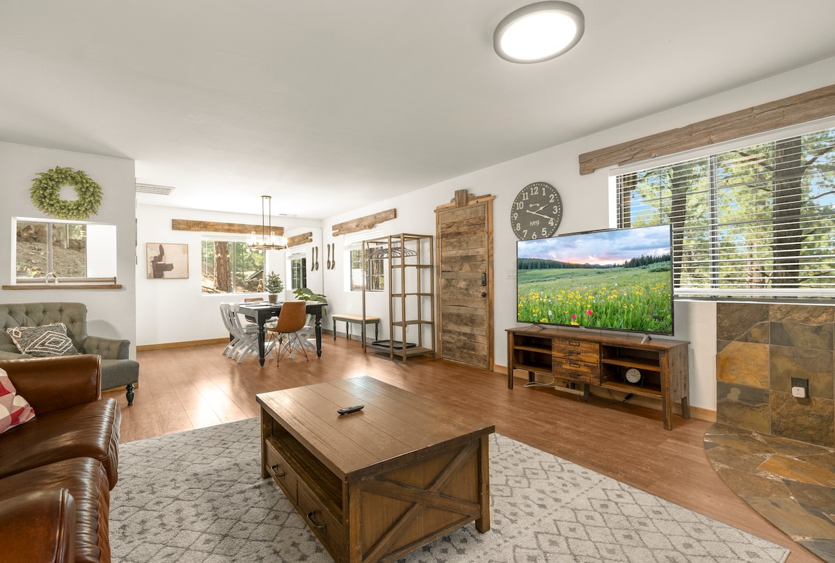 Successful Airbnb property: Enchanting Forest Cabin w/ Fire Pit in Flagstaff in Kachina Village