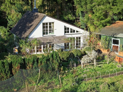 Vacation home surrounded by nature