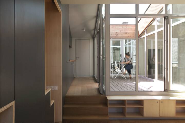 Appartement terrasse 4/6p – Chartrons