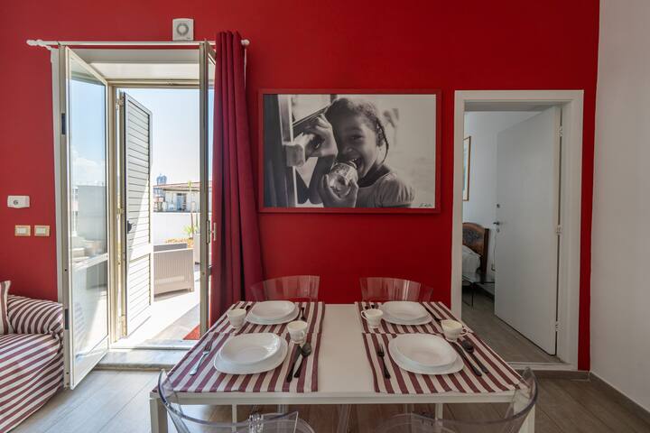 Giovanna House with terrace overlooking the city