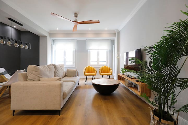 Apart. con Parking a 15 minutos de la playa