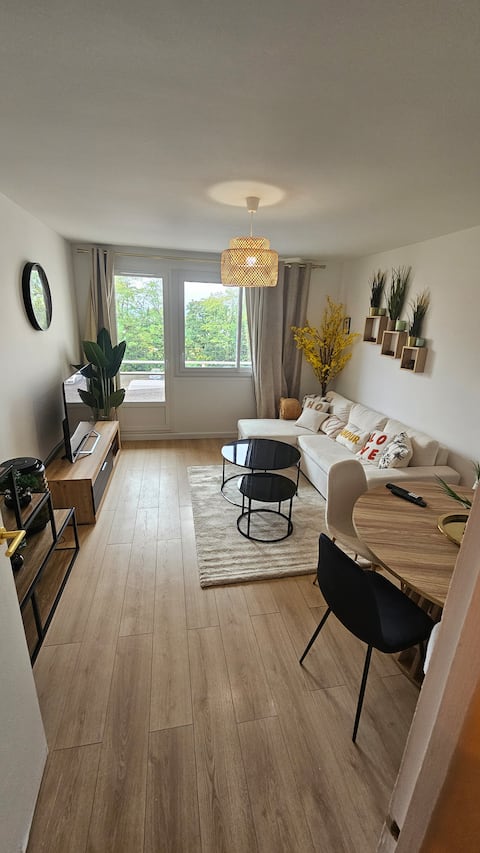 The heart of the forest in Montmorency