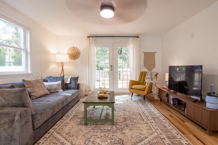 Sleeps 5| Fenced Yard| Dogs Ok| Near Duke & Dpac - Durham, NC