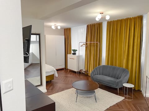 Popular Airbnb listing: Morgarten Deluxe Studio in Werd