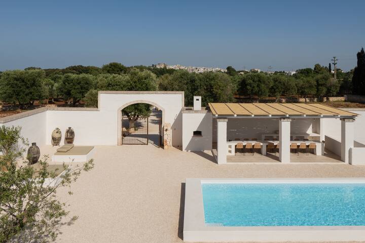 Brand new Masseria in Ostuni Countryside 12 guests