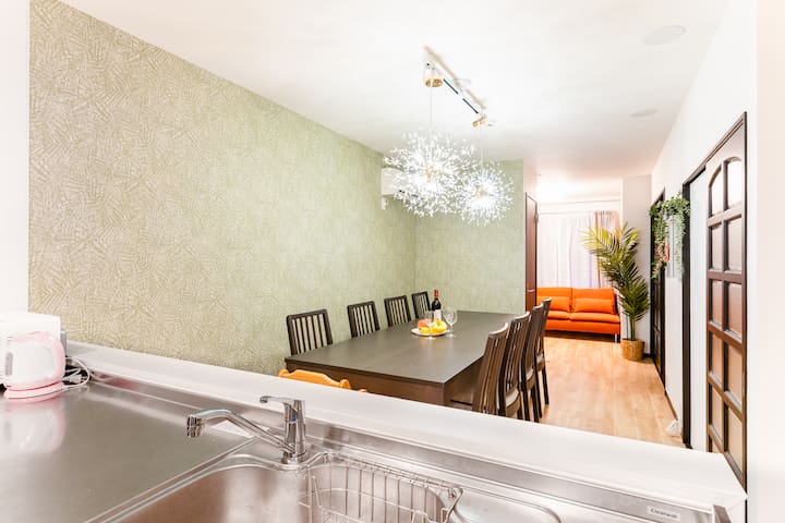 【JR山手線目黒駅徒歩6分】渋谷駅2駅5分/132㎡最大18名/2シャワー4トイレ