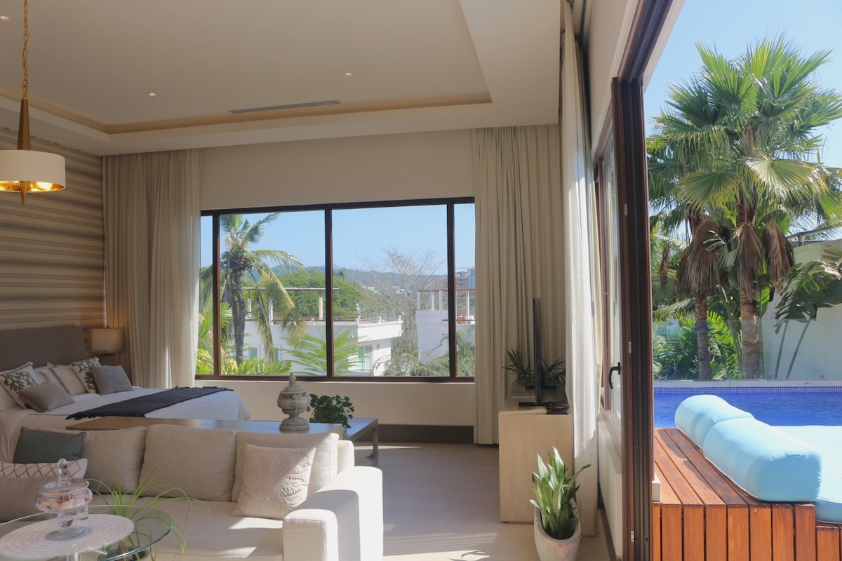 起居室、景观（房源/房间）