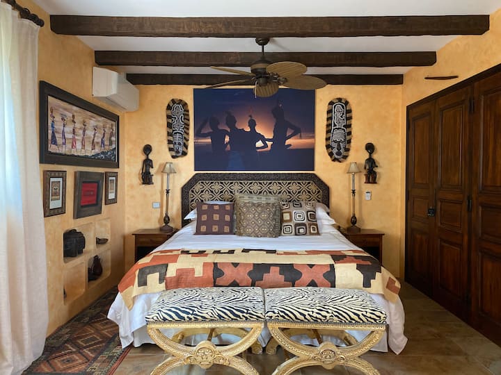 Dhomë gjumi në Afrikë