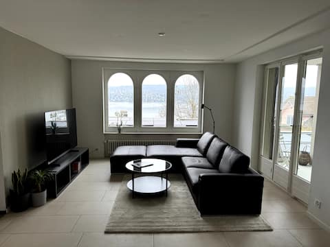 House with lake view