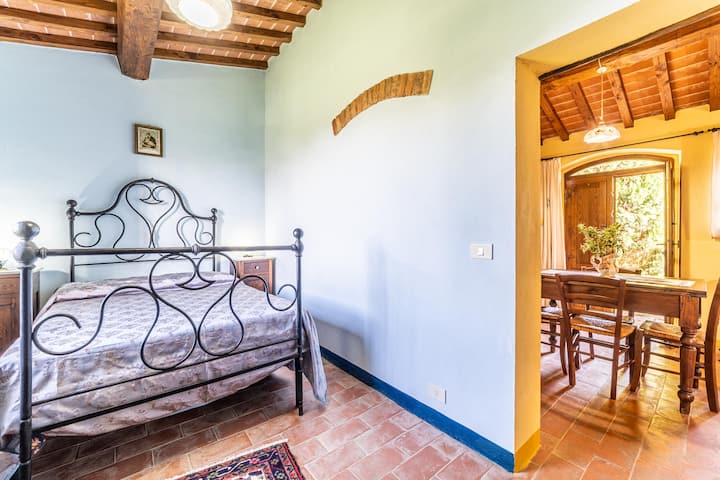 Chambre bleue : :