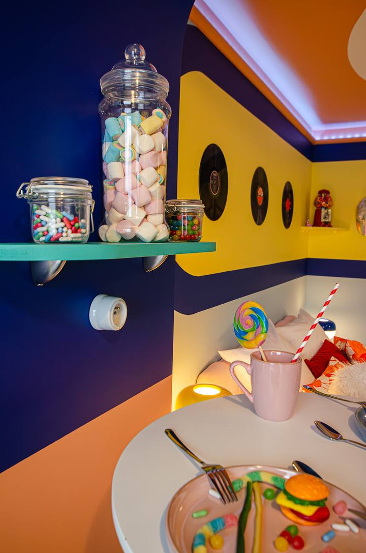 "Retro Candy Lounge" Parking Inclus+ Terrasse - ibis budget Metz Sud