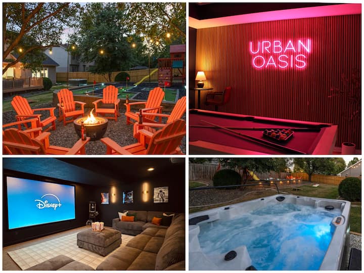Mini Golf-Hot Tub-Gym-Sauna-Movie Theater-GameRoom