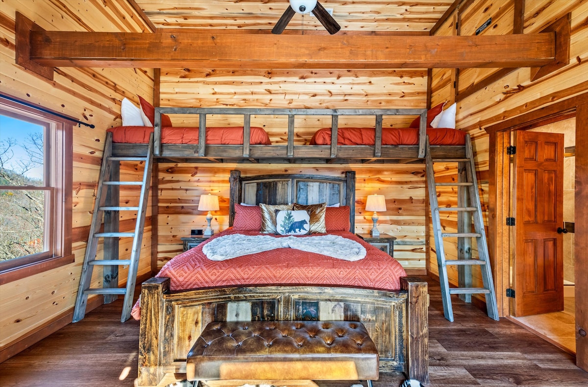 1 จาก 6 ห้องนอนขนาดคิงไซส์ เด็กๆ ชอบเตียงสองชั้น :) 