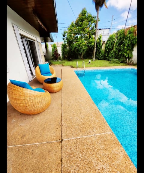 Chic Villa near Cap-Sud and Abidjan Patisserie