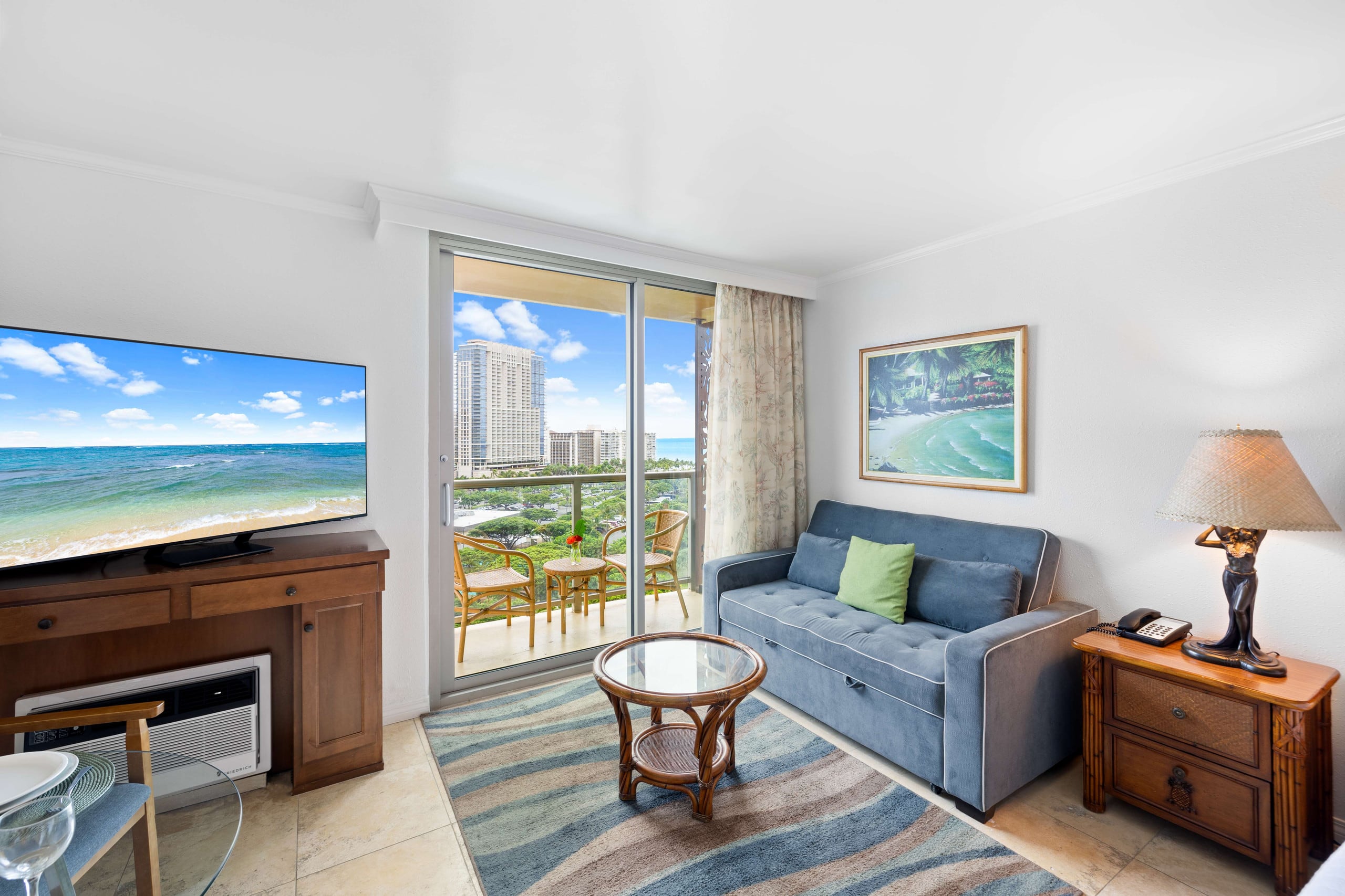 Walk to Beach! Cozy Waikiki Studio Pool + Balcony - Image 6
