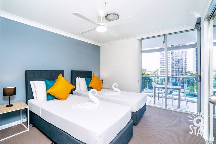 2. spavaća soba: 2 x za jednu osobu