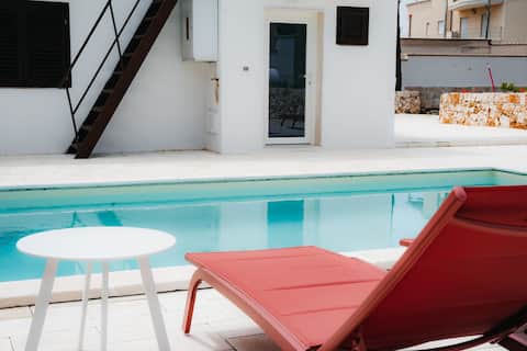 stone pool and double stone relax