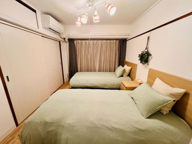 三室一厅日式榻榻米，新宿JR站800米，多线交通，歌舞伎町200米热闹繁华地区