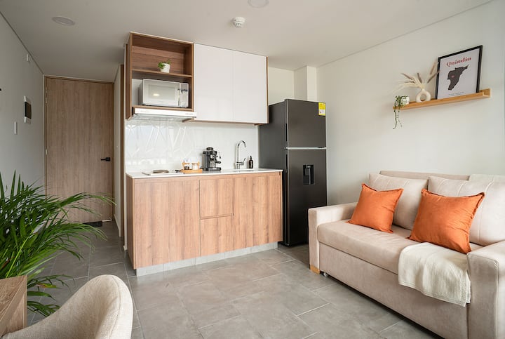Cozy Studio In Exclusive Area. Amazing View! - Armenia, Colombia