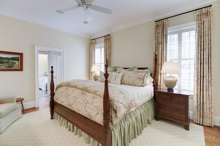 Bedroom #4 with a king bed