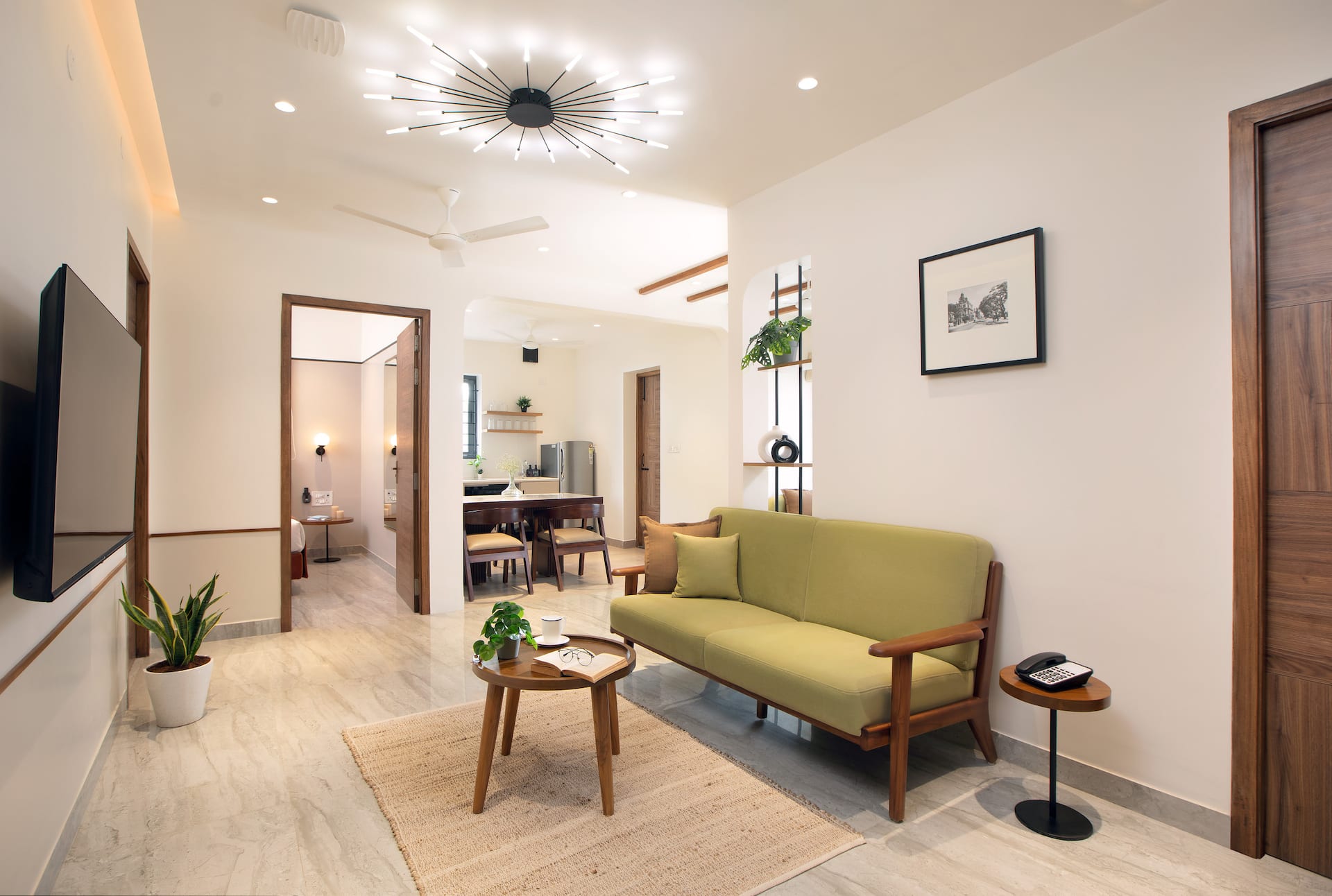 MG Apart 3 BHK Suite Balcony - The Madras Grand