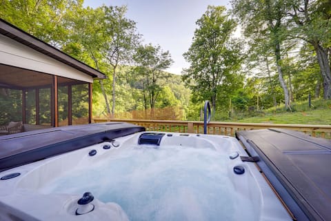 Cozy cottage Luxe Hot Tub at Blue Ridge Mountains