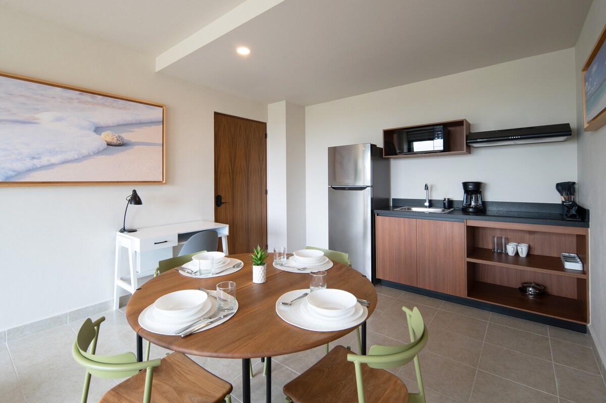 Airbnb con mejor rendimiento: Nice studio with 2 double beds en Supermanzana 3